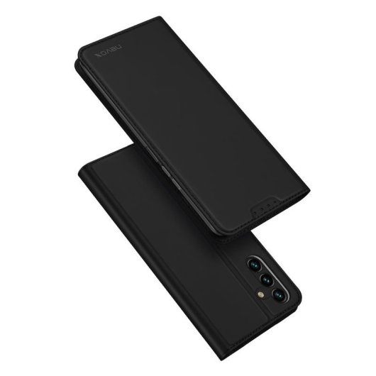 Funda para móvil Nevox 2324 Folio PU Noir avec Support Magnétique pour Samsung A15