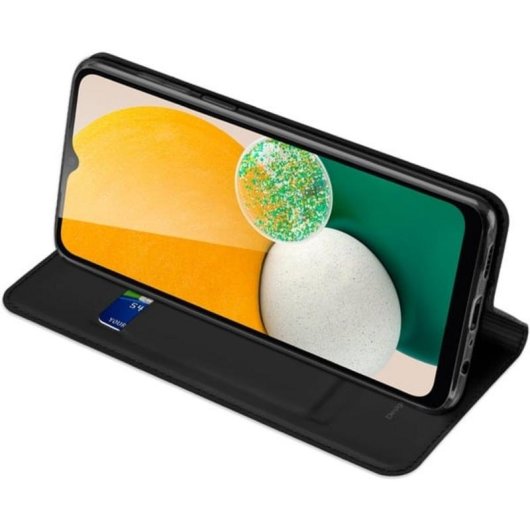 Funda para móvil Nevox 2324 Folio PU Noir avec Support Magnétique pour Samsung A15