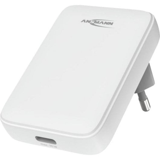 Carregador USB-C 30W Power Delivery 3.0 Ansmann 1001-0173 Cinzento Branco