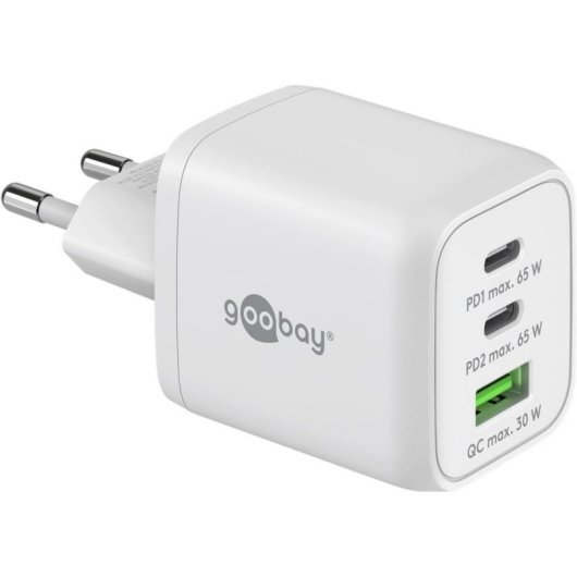 USB-C PD GaN 65W Ladeadapter goobay 64754 Multiport