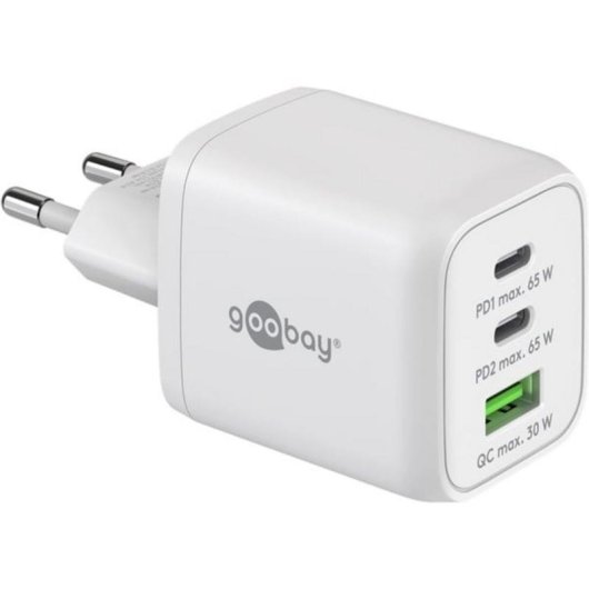 USB-C PD GaN 65W Ladeadapter goobay 64754 Multiport