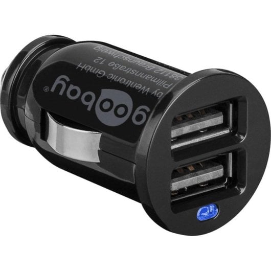 Auto-Ladegerät Goobay 44177 2 USB-Ports 5V Schwarz
