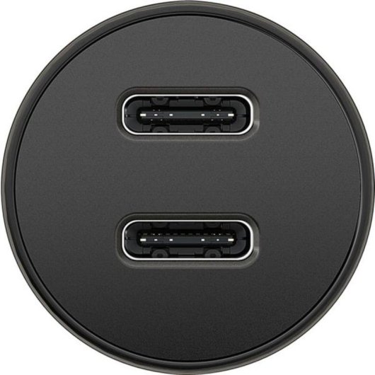 Cargador para coche Goobay 59705 Dual USB-C 30W PD Negro