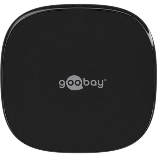 Cargador Inalámbrico Goobay 64675 15W Negro para Dispositivos Apple