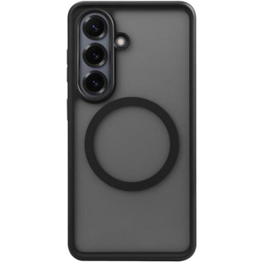 Custodia Nevox StyleShell INVISIO PC TPU Nera Antishock per Samsung Galaxy S26