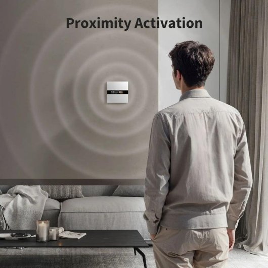 Interruptor inteligente Aqara Display Switch V1 Zigbee WiFi Bluetooth Compatible Alexa Google Home