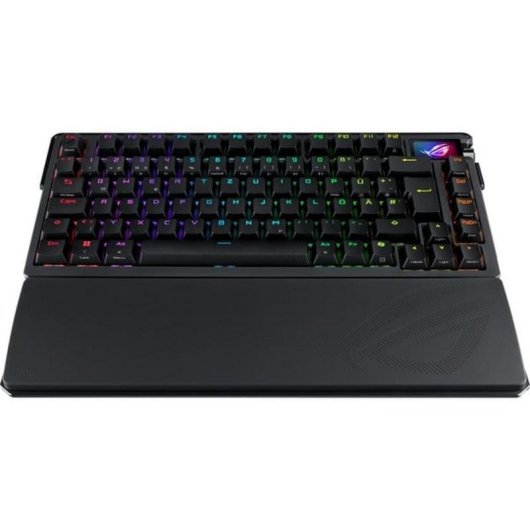 Clavier ASUS ROG Azoth Extreme mécanique sans fil et filaire QWERTZ RGB OLED