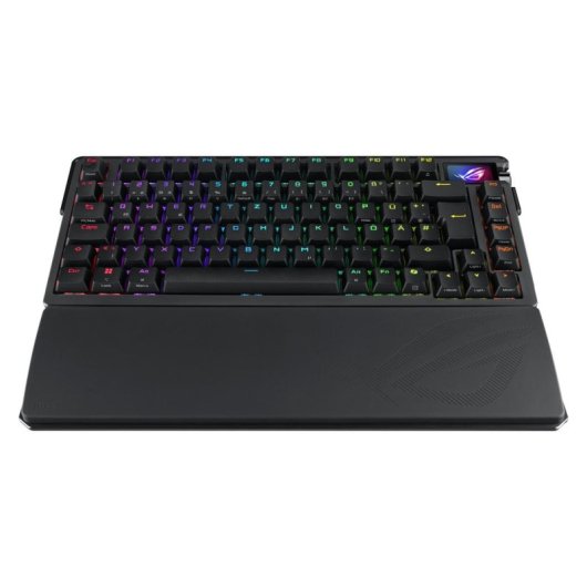 Clavier ASUS ROG Azoth Extreme mécanique sans fil et filaire QWERTZ RGB OLED
