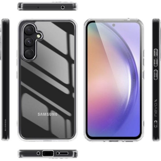 Funda Nevox StyleShell SHOCKFlex TPU Transparente Antichoc pour Samsung Galaxy A37