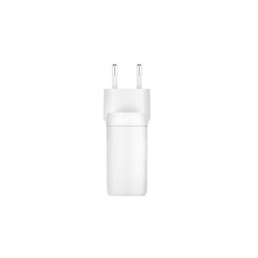 Cargador de Pared Fresh 'n Rebel 67W PD con 1 USB-A y 2 USB-C Gris Hielo