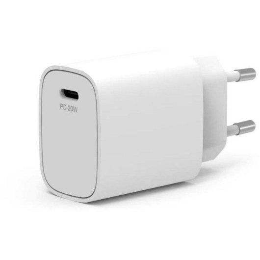 Cargador de Pared Port Designs 900031EU USB-C 20W Power Delivery Blanco