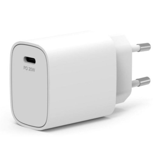 Cargador de Pared Port Designs 900031EU USB-C 20W Power Delivery Blanco