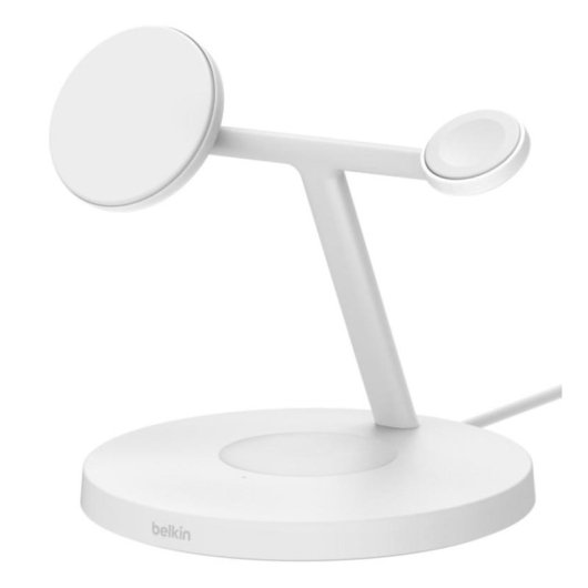 Belkin BoostCharge 3 in 1 Qi2 MagSafe Ladestation Weiß