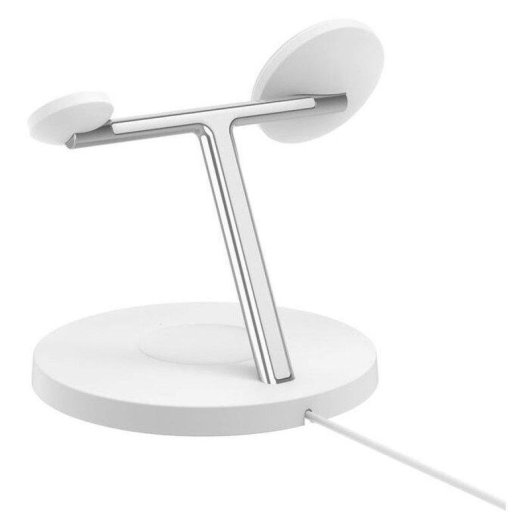 Belkin BoostCharge 3 in 1 Qi2 MagSafe Ladestation Weiß