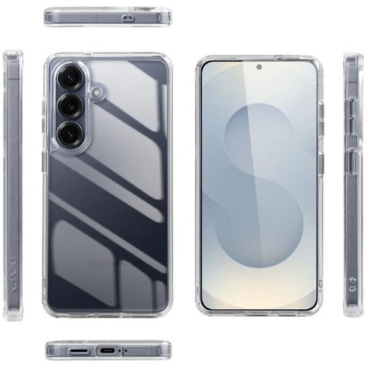 Handyhülle Nevox StyleShell SHOCKFlex TPU transparent stoßfest für Galaxy S26