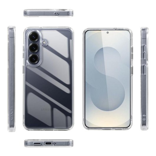 Handyhülle Nevox StyleShell SHOCKFlex TPU transparent stoßfest für Galaxy S26