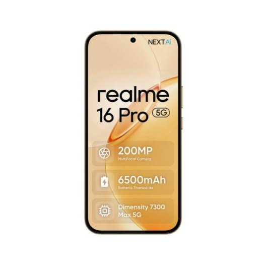 Realme 16 Pro 5G 8GB 256GB 6.8" Dorado