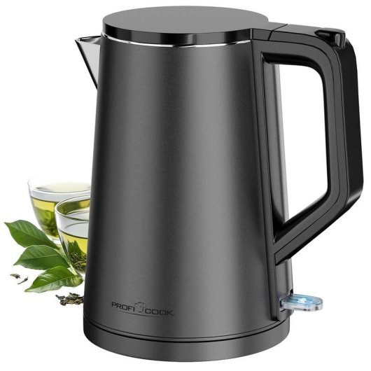 Wasserkocher Elektrisch ProfiCook PC-WK 1290 2200 W 1,5 L Anthrazit