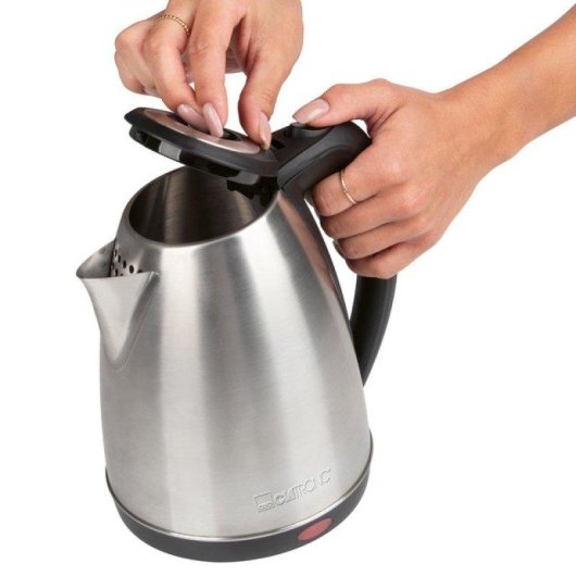 Bollitore elettrico Clatronic WKS 3830 1,7 L 2200 W acciaio inossidabile
