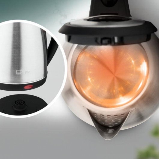 Bollitore elettrico Clatronic WKS 3830 1,7 L 2200 W acciaio inossidabile