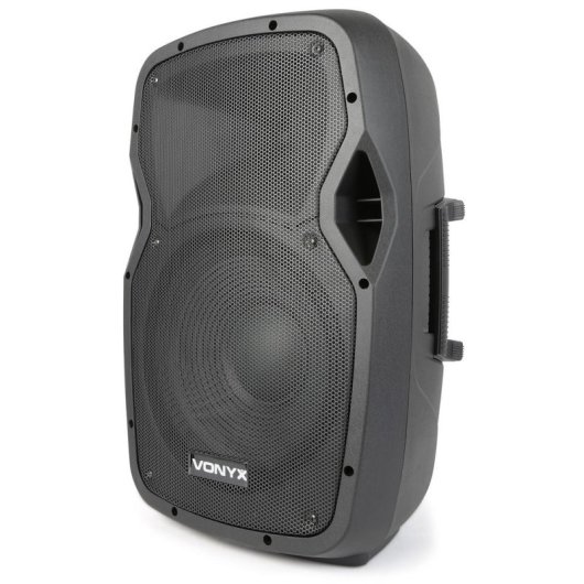 Altavoces Vonyx Portátil Bluetooth 600W con micrófonos y batería integrada