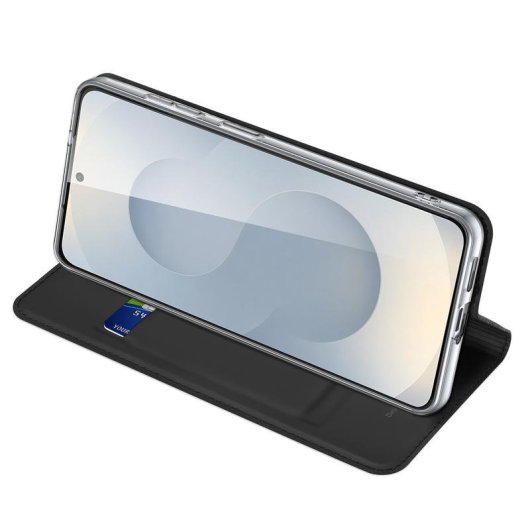 Funda para móvil Nevox 2580 Libro PU Noir avec support pour Galaxy S26