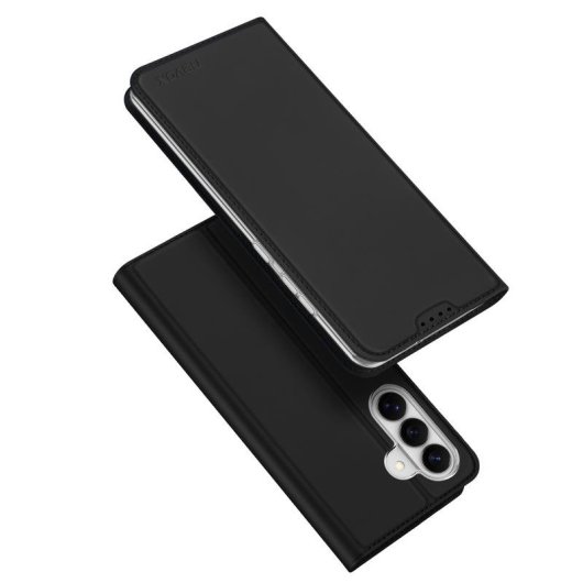 Funda para móvil Nevox 2580 Libro PU Noir avec support pour Galaxy S26