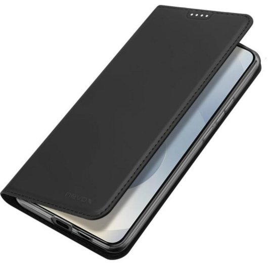 Funda para móvil Nevox 2580 Libro PU Noir avec support pour Galaxy S26