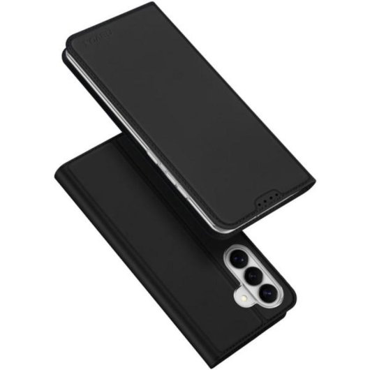 Funda para móvil Nevox 2580 Libro PU Noir avec support pour Galaxy S26