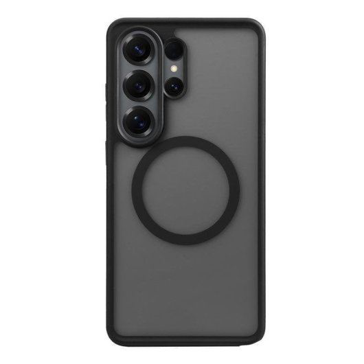 Funda para móvil Nevox StyleShell INVISIO Cover PC TPU Nera Antishock per Galaxy S26 Ultra