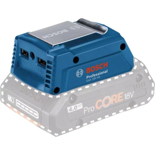 Cargador USB Bosch GAA 18V-48 Professional para Baterías 18V