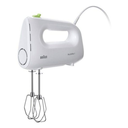 Batidora de mano Braun MultiMix 1 HM 1100 450 W 4 velocidades Turbo blanco