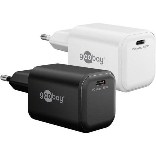 Ladegerät USB-C 65W GaN Goobay 79156 Weiß Universal