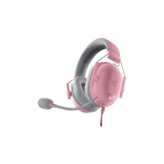 Auriculares Razer Blackshark V2 X com fio jack 3,5 mm Quartz e microfone boom