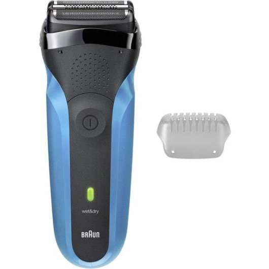 Gesichtsrasierer Braun Series 3 310s Kabellos 30min Nass- und Trockenrasur 2 Klingen
