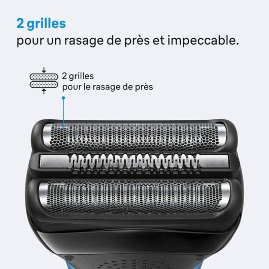 Gesichtsrasierer Braun Series 3 310s Kabellos 30min Nass- und Trockenrasur 2 Klingen