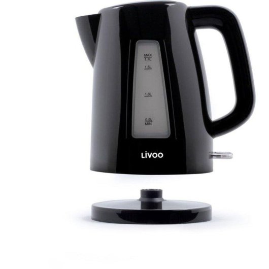 Wasserkocher Livoo DOD184N 1,7 L 2200 W Drehbare Basis 360° Schwarz