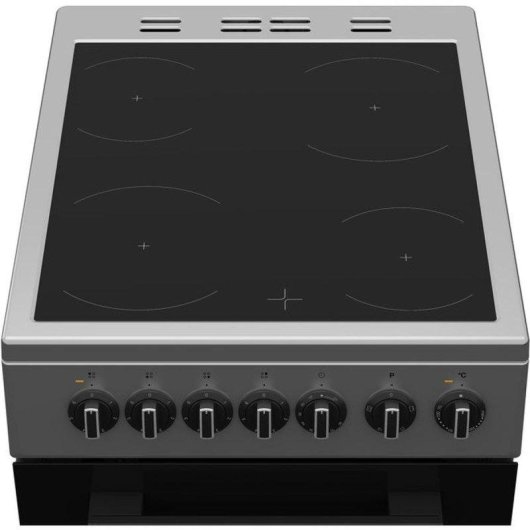 Cuisinière électrique Indesit I5V3PCS 50 cm Plaque vitrocéramique 4 zones