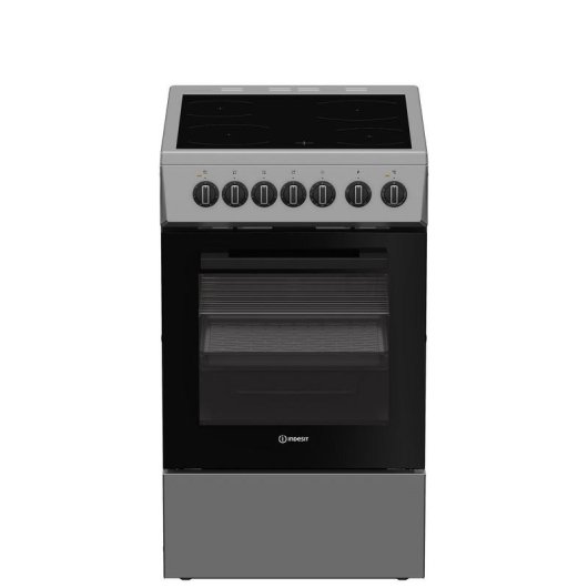 Cuisinière électrique Indesit I5V3PCS 50 cm Plaque vitrocéramique 4 zones