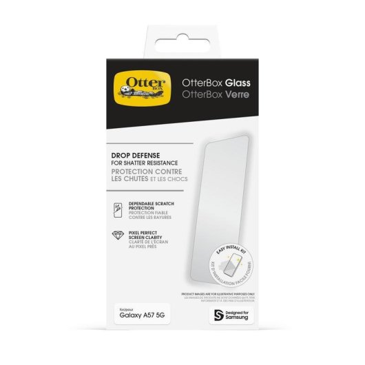 Protector de pantalla OtterBox Glass para Samsung Galaxy A57 5G transparente
