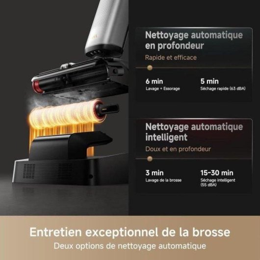 Akku Staubsauger Mova X4 Plus 450W 45 Minuten Waschen und Trocknen Automatisch