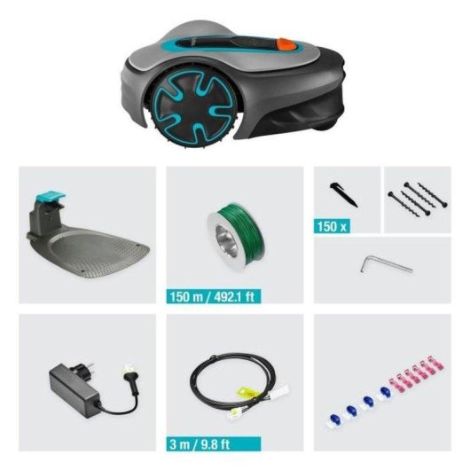 Cortacésped Robot Gardena SILENO minimo 250 Bluetooth 250 m²