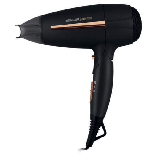 Secador de Cabelo Iónico Sencor SHD 7100BK 2000W 3 Temperaturas 2 Velocidades Cool Shot Preto