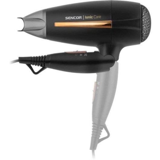 Secador de Cabelo Iónico Sencor SHD 7100BK 2000W 3 Temperaturas 2 Velocidades Cool Shot Preto