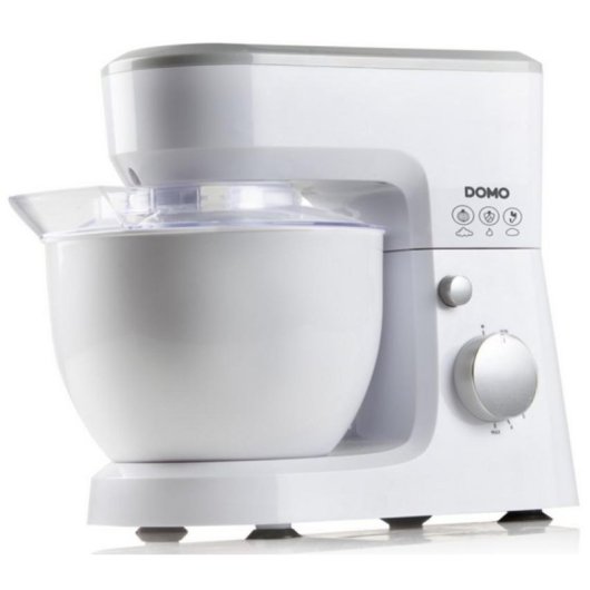 Batidora de pie Domo DO9241KR 600 W 4 L Blanco Sistema Planetario 6 Velocidades