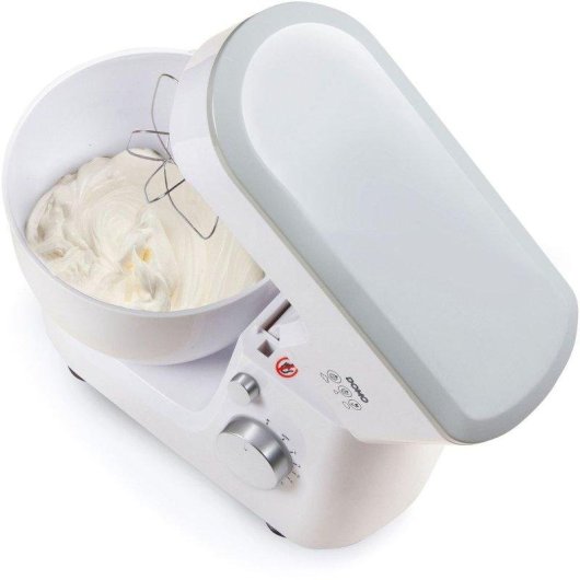 Batidora de pie Domo DO9241KR 600 W 4 L Blanco Sistema Planetario 6 Velocidades