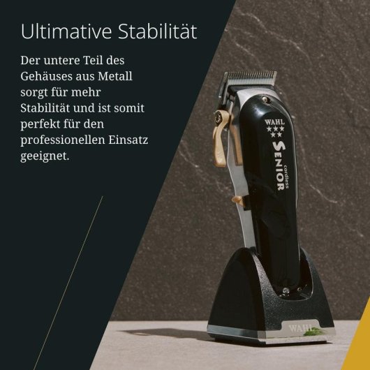 Cortapelos Profesional Wahl Cordless Senior Inalámbrico 80min 3 Peines Corte Preciso