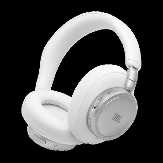 Auriculares JBL Live 780NC sem fios Bluetooth com Cancelamento de Ruído, Microfone, carga rápida, branco
