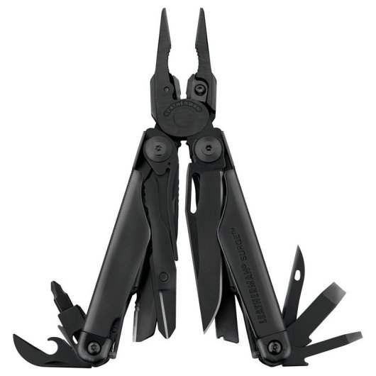 Multiherramienta Leatherman SURGE Negro 21 herramientas Acero inoxidable