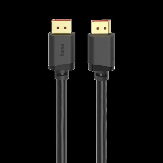 DisplayPort-Kabel Hama 2 m DP 2.1 80 Gbit/s Schwarz